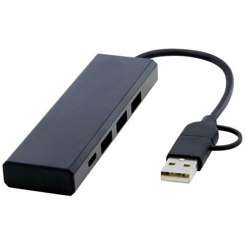 Obrázky: Rozbočovač USB 2.0 z RCS recyklovaného hliníku