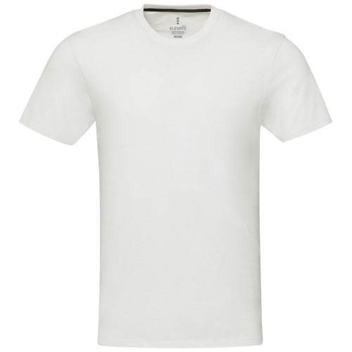 Obrázky: Bílé unisex recyklované tričko 160g, XXL, Obrázek 5