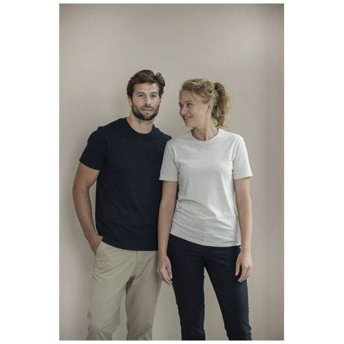 Obrázky: Černé unisex recyklované tričko 160g, L, Obrázek 4