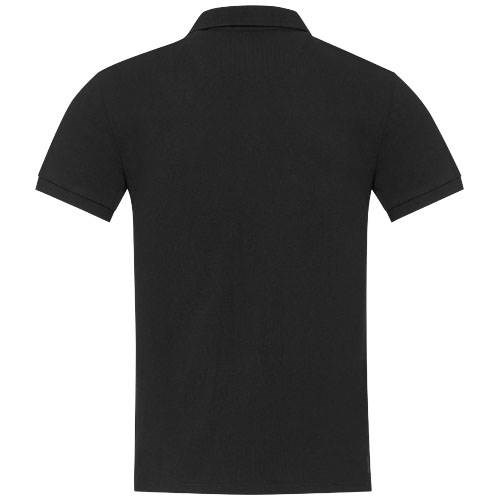 Obrázky: Černá unisex recyklovaná polokošile 200g, XXXL, Obrázek 2