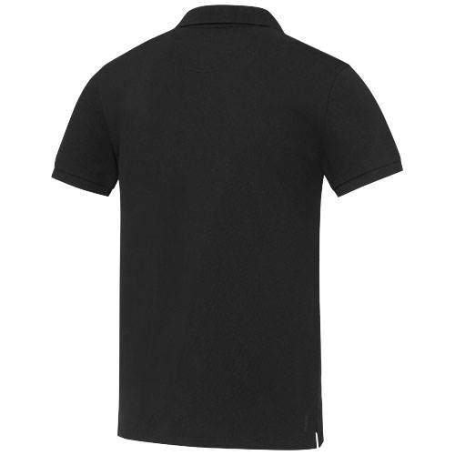 Obrázky: Černá unisex recyklovaná polokošile 200g, XXXL, Obrázek 3