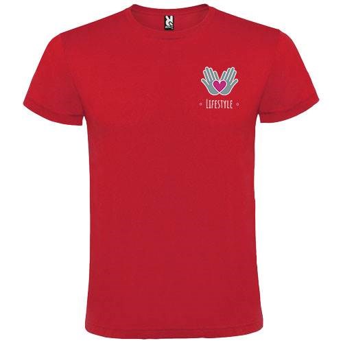 Obrázky: Červené unisex tričko Atomic 150, XL, Obrázek 3