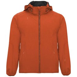 Obrázky: Oranžová unisex softshellová bunda Siberia XS