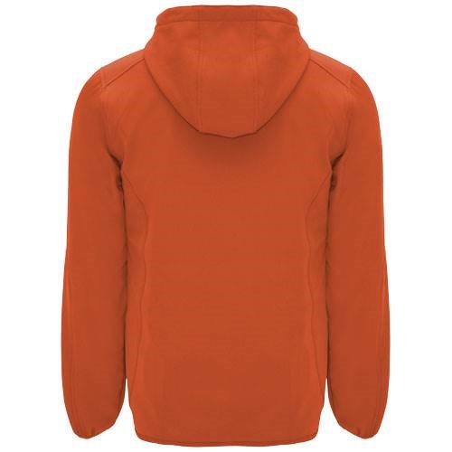 Obrázky: Oranžová unisex softshellová bunda Siberia XL, Obrázek 2