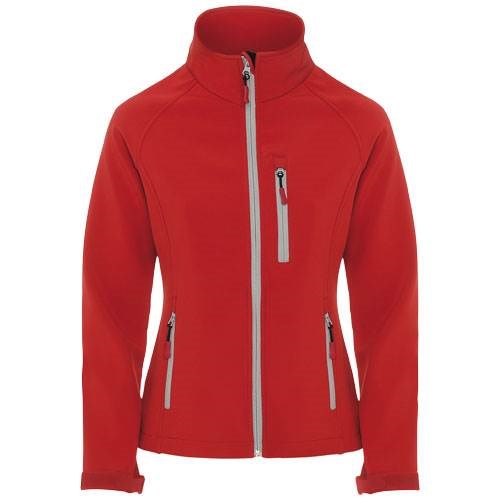 Obrázky: Červená dámská softshellová bunda Antartida XL
