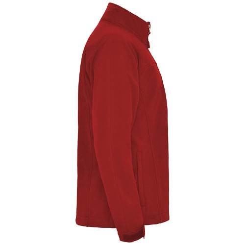 Obrázky: Červená unisex softshellová bunda Rudolph XL, Obrázek 6