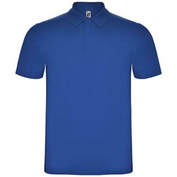 Obrázky: Modrá unisex polokošile Austral 180, XXXL