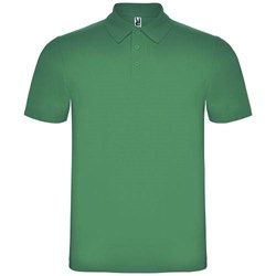 Obrázky: Zelená unisex polokošile Austral 180, S