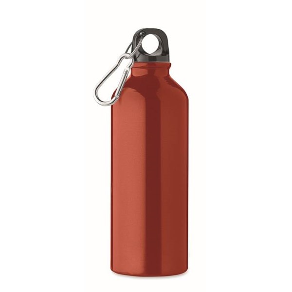 Obrázky: Červená láhev 500 ml z recyklovaného hliníku