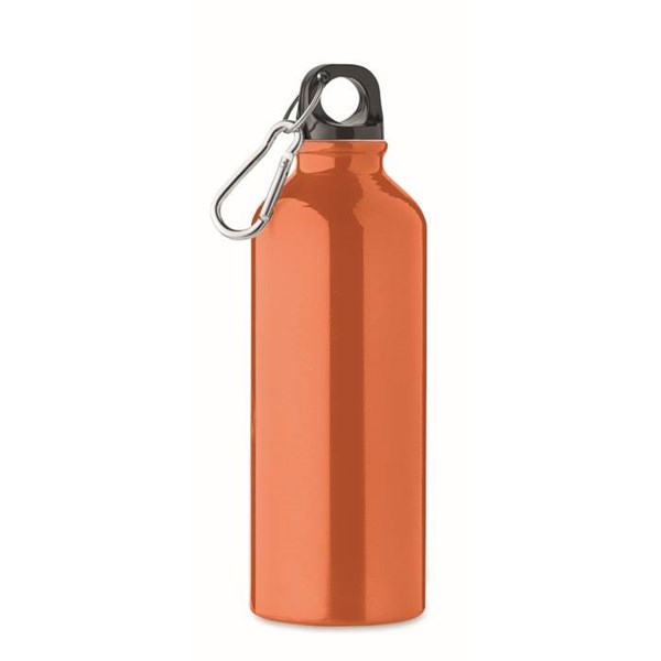 Obrázky: Oranžová láhev 500 ml z recyklovaného hliníku