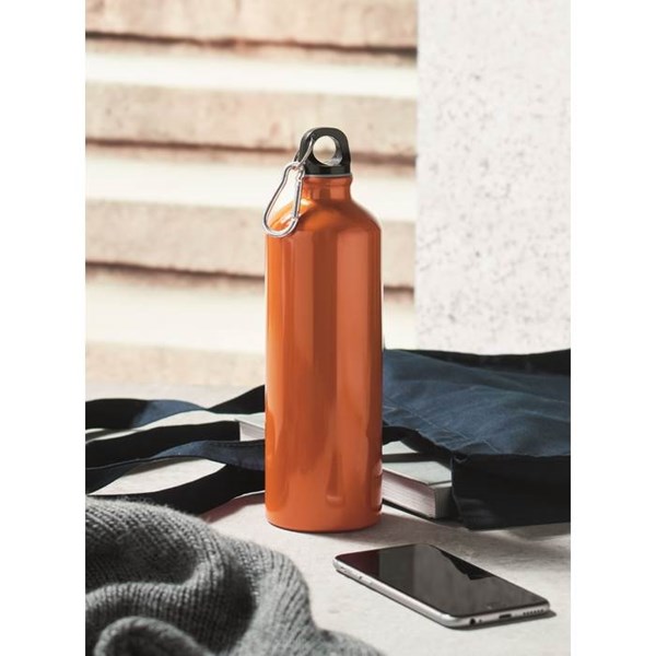 Obrázky: Oranžová láhev 500 ml z recyklovaného hliníku, Obrázek 4