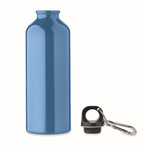 Obrázky: Tyrkysová láhev 500 ml z recyklovaného hliníku, Obrázek 2