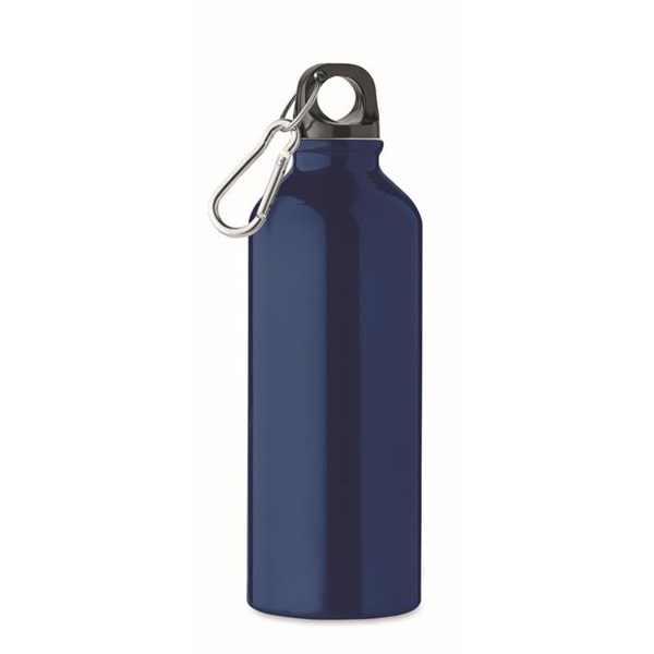 Obrázky: Tmavě nám.modrá láhev 500ml z recyklovaného hliníku