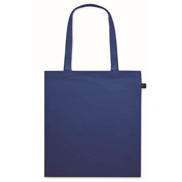 Obrázky: Kr.modrá nákup.taška z fairtrade BA 140g,delší uši, Obrázek 2