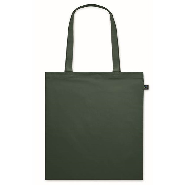 Obrázky: Zelená nákupní taška z fairtrade BA 140g, delší uši, Obrázek 2