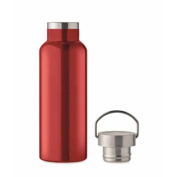 Obrázky: Červená nerez termoska s dvojitou stěnou 500 ml, Obrázek 4