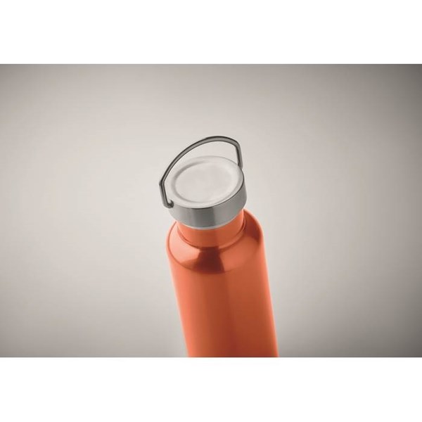 Obrázky: Oranžová nerez termoska s dvojitou stěnou 500 ml, Obrázek 4