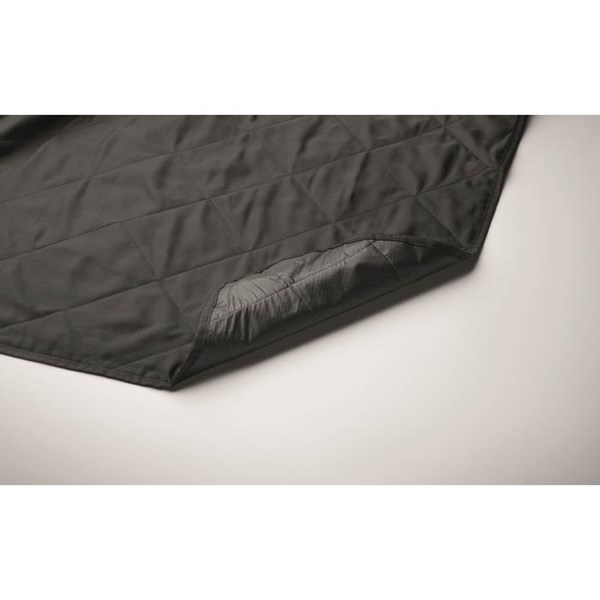 Obrázky: Černá skládací pikniková deka s dlouhým uchem, Obrázek 4