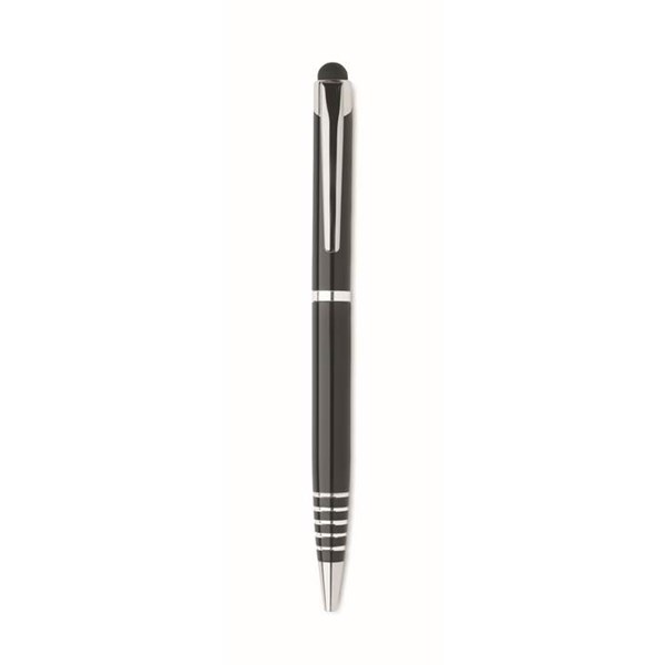Obrázky: Černé otočné kuličkové pero se stylusem, MN, Obrázek 4