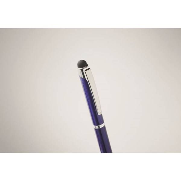 Obrázky: Modré otočné kuličkové pero se stylusem, MN, Obrázek 2