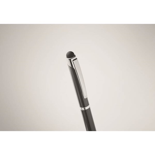 Obrázky: Stříbrné otočné kuličkové pero se stylusem, MN, Obrázek 3