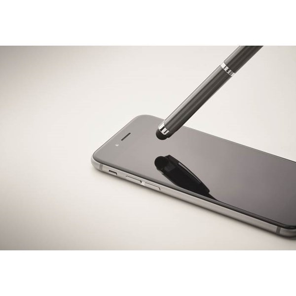 Obrázky: Stříbrné otočné kuličkové pero se stylusem, MN, Obrázek 5