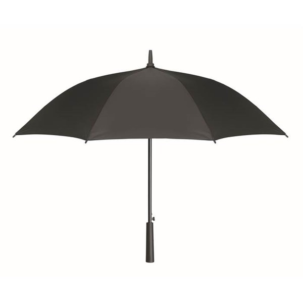 Obrázky: Černý automatický větruodolný deštník