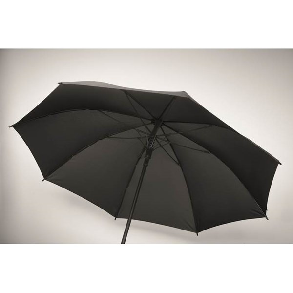 Obrázky: Černý automatický větruodolný deštník, Obrázek 3