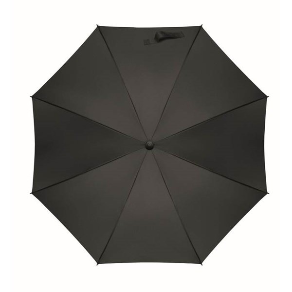 Obrázky: Černý automatický větruodolný deštník, Obrázek 5