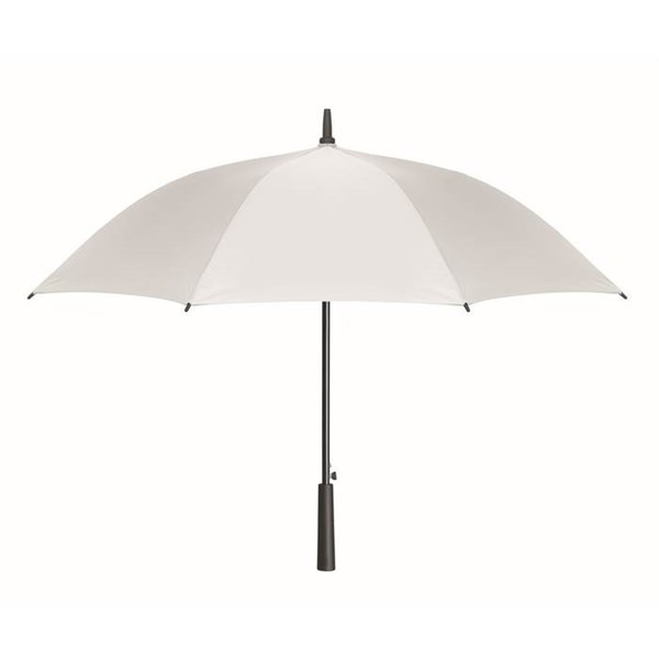 Obrázky: Bílý automatický větruodolný deštník