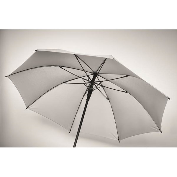 Obrázky: Bílý automatický větruodolný deštník, Obrázek 3
