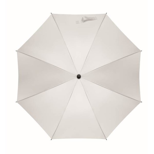 Obrázky: Bílý automatický větruodolný deštník, Obrázek 4