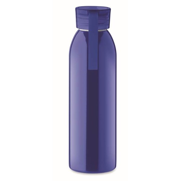 Obrázky: Modrá jednostěnná nerezová láhev 650 ml, Obrázek 5