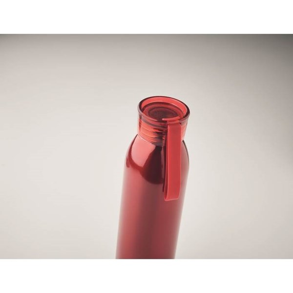 Obrázky: Červená jednostěnná nerezová láhev 650 ml, Obrázek 2