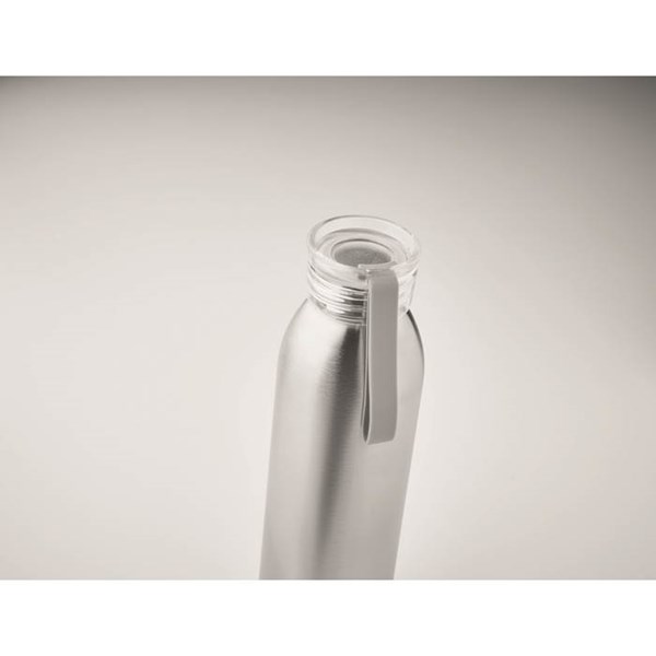 Obrázky: Matně stříbrná jednostěnná nerezová láhev 650 ml, Obrázek 2