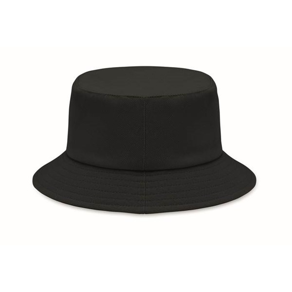 Obrázky: Černý klobouček z broušené bavlny 260g, Obrázek 2