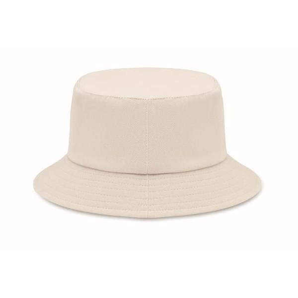 Obrázky: Béžový klobouček z broušené bavlny 260g, Obrázek 2