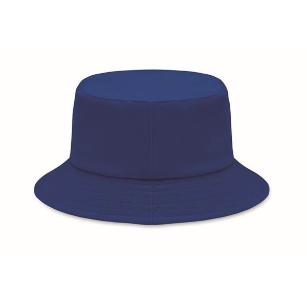 Obrázky: Král. modrý klobouček z broušené bavlny 260g, Obrázek 2