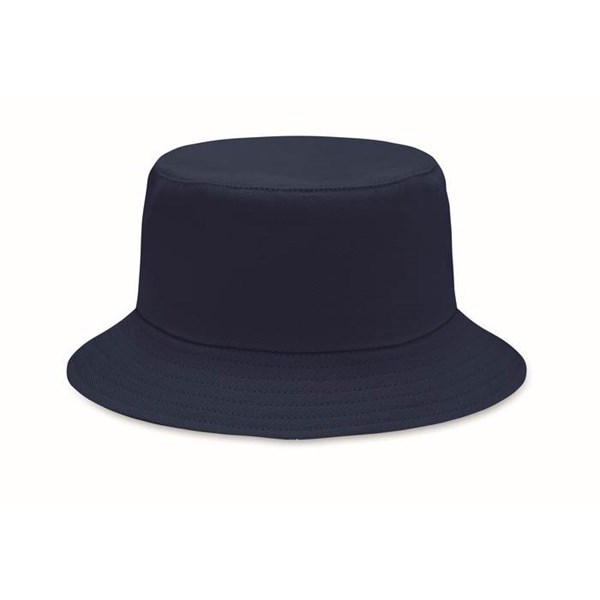 Obrázky: Nám. modrý klobouček z broušené bavlny 260g