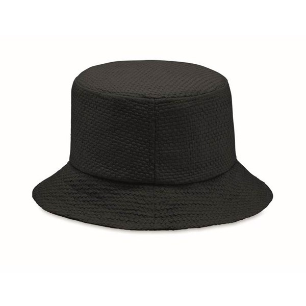 Obrázky: Černý papírový slaměný klobouček, Obrázek 2