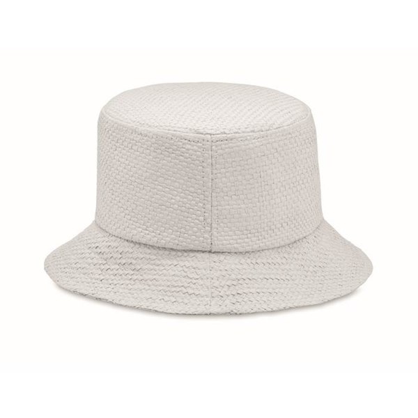 Obrázky: Bílý papírový slaměný klobouček, Obrázek 2