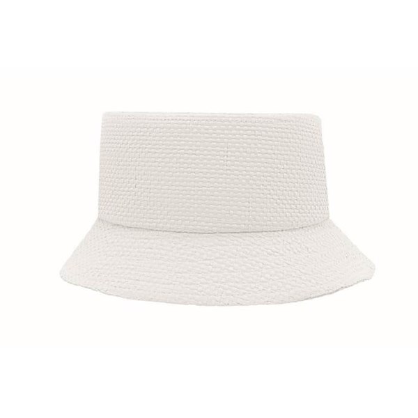 Obrázky: Bílý papírový slaměný klobouček, Obrázek 4