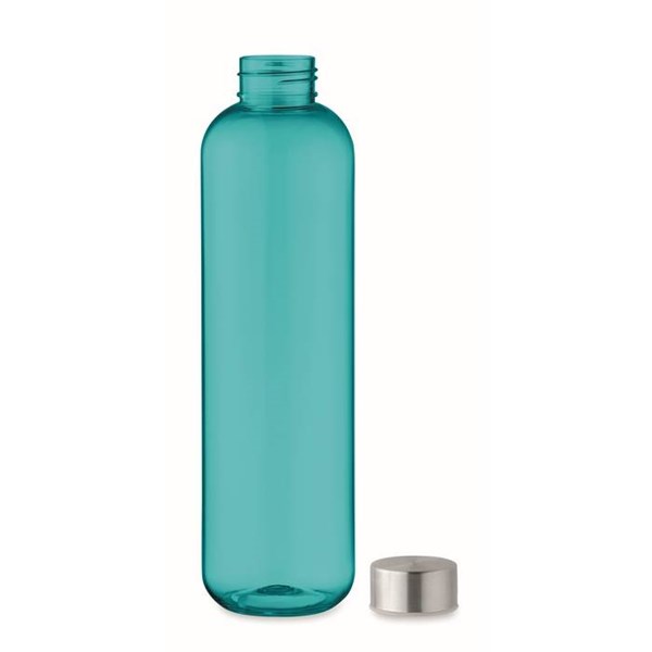 Obrázky: Transparentně modrá tritanová láhev, objem 1L, Obrázek 2