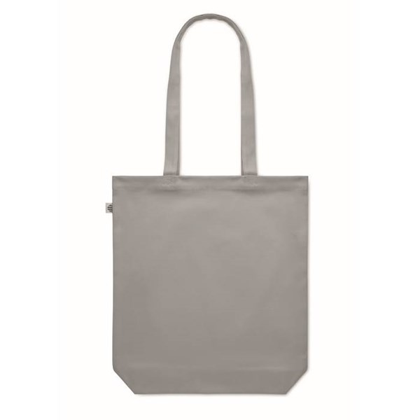 Obrázky: Nákupní taška z organické bavlny 270g, středně šedá, Obrázek 5