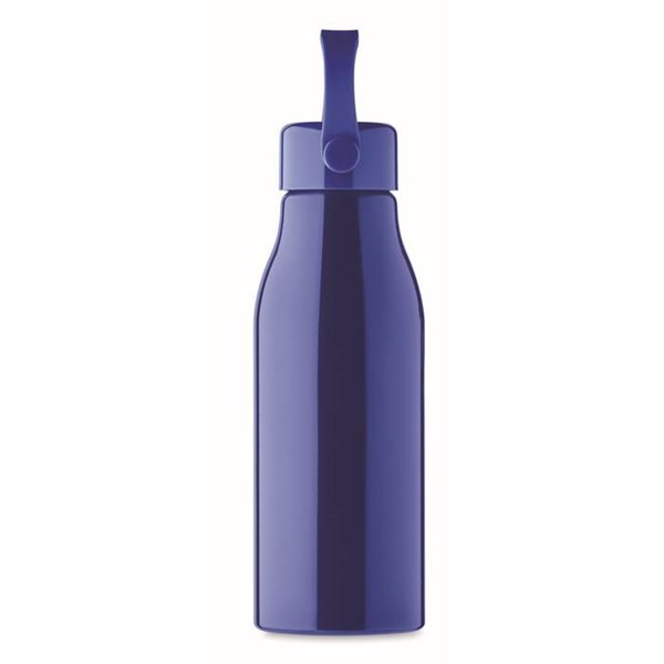 Obrázky: Hliníková láhev 650 ml modrá se silikon. poutkem, Obrázek 6