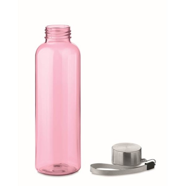 Obrázky: Láhev z PET recyklátu 500 ml, růžová, Obrázek 2