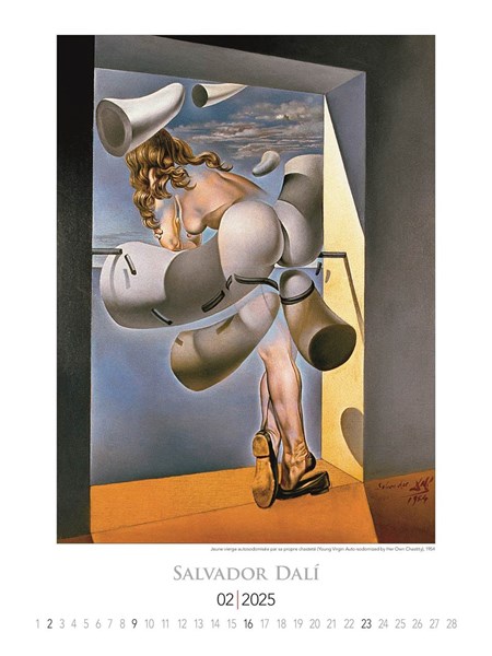 Obrázky: SALVADOR DALÍ, nástěnný kalendář 420x560 mm, Obrázek 3