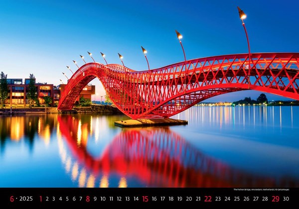 Obrázky: BRIDGES, nástěnný kalendář 450x315 mm, spirála, Obrázek 7