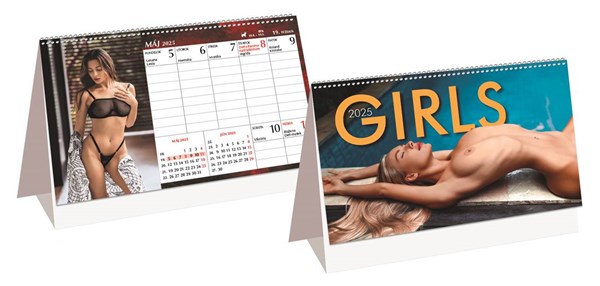Obrázky: GIRLS, stolový kalendár 230x140 mm, Obrázek 2