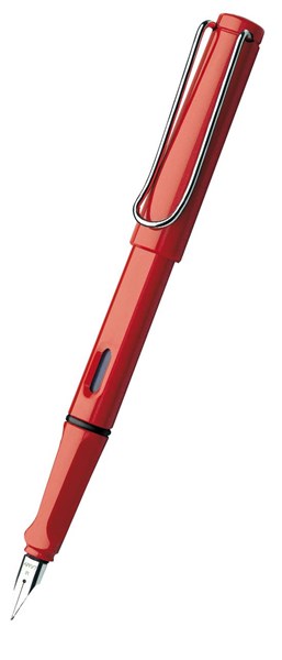 Obrázky: LAMY Safari red, plnicí pero UH